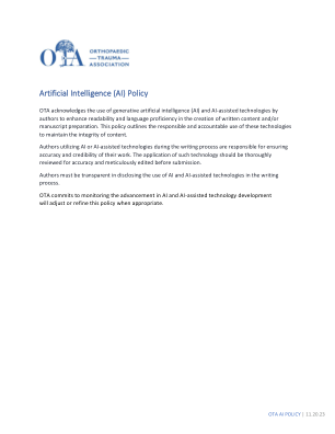 OTA 人工智能政策